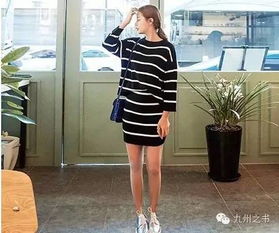 条纹控注意万年不败款让你成为清新女孩