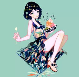 短发娘二次元女生卡通短发菇凉动漫堆糖,美好生活研究所