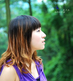 今天公司华佗山登山活动摄影甜美少女