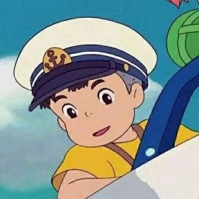 宗介和波妞情侣头像分开一人一张