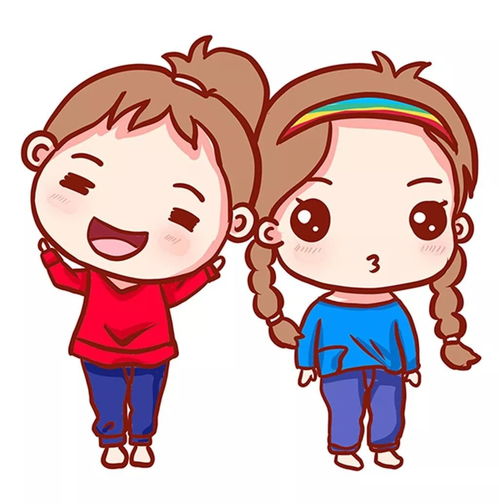 q版人物头像女生可爱头像