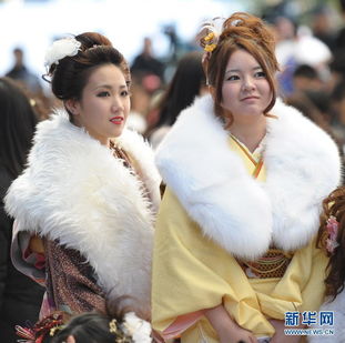 实拍日本女孩的成人仪式