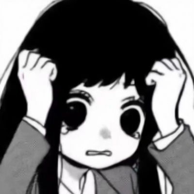 很拽的头像女生漫画黑白