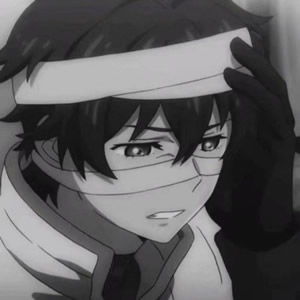高冷伤感动漫男生头像