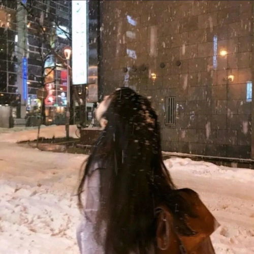 这个冬季的专属女生头像