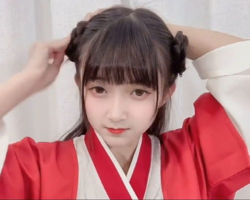穿汉服的女孩子,古风发型这样扎,你就是最可爱乖巧的美眉