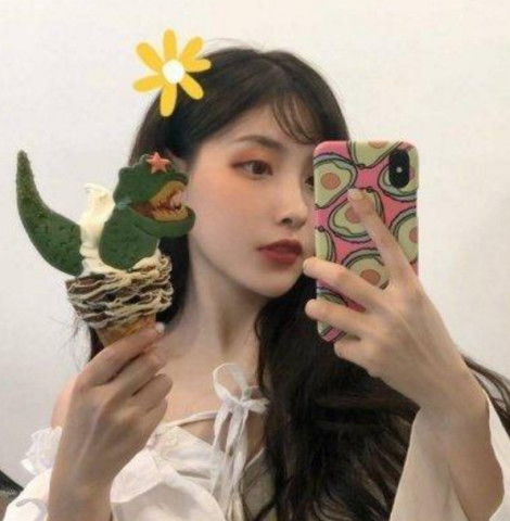 头像小女孩简单气质小姑娘