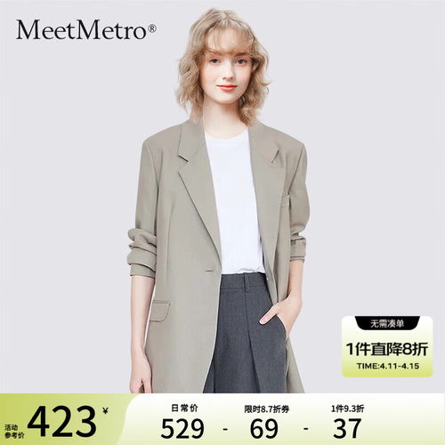 汐蔓娇小西装外套女职业装女装套装正装春秋季西服女士气质休闲面试工装裤子m码重90100