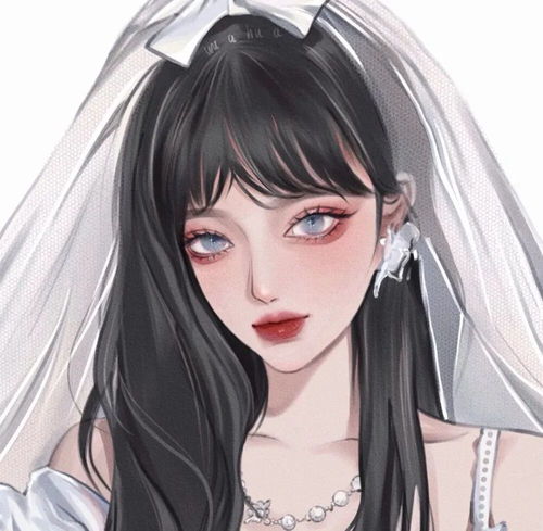 动漫手绘女生头像夏天有晚来迟暮的霞光,正如晚来的你皆是笑意