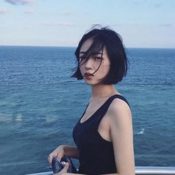 短发女生侧脸微信头像有意境好看的一颗心反反复复的想你