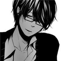 黑墨镜叼烟动漫男头像微信头像图片大全