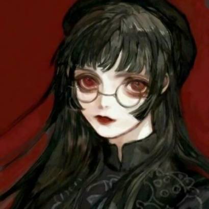 动漫女生血瞳邪魅头像红眼睛动漫女生头像