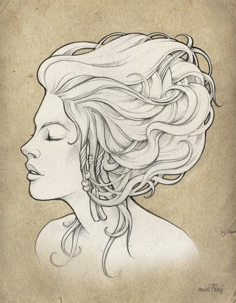 人物素描头像13