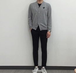 爱穿灰色系男朋友篇男生搭配女生搭配情侣堆糖,美好生活研究所