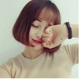 女生短发头像