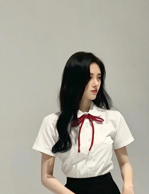 童颜美少女鞠婧祎衬衫制服养眼清纯宅男女神图片