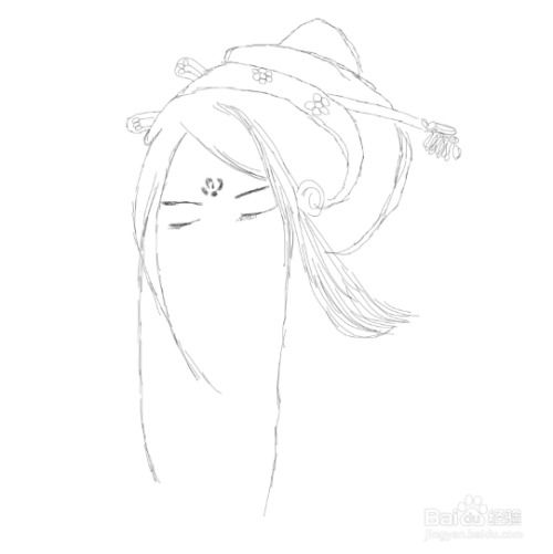 工笔画古装美女是怎么画的