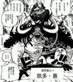 海贼王分析凯多的克星出现凯多最终必定会成为奴隶