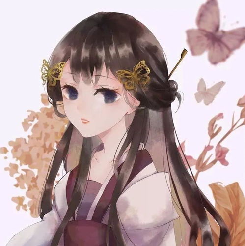 女生动漫头像,世界变化不停,人潮川流不息