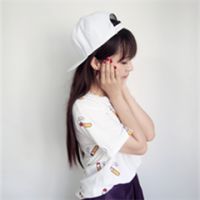 戴帽子女生头像