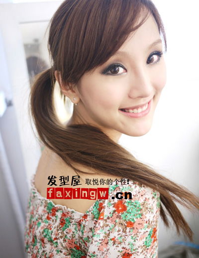 12岁女孩怎梳头好看,要小清新的带图片