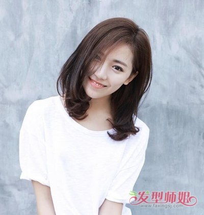 头发少瓜子脸适合哪种短发额头高瓜子脸女生发型