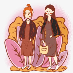 小清新女孩文艺风手绘小插画图片素材其他格式下载动漫人物大全
