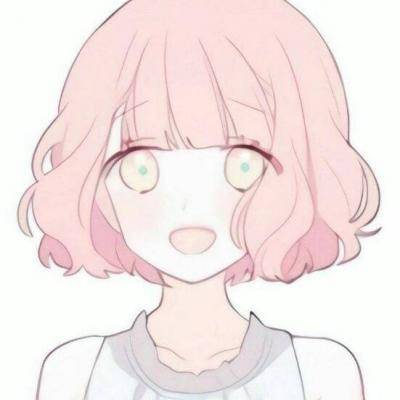 短发卡通头像女简约短发冷艳女生动漫头像大全