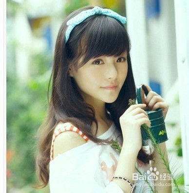 9款清纯校园女生发型尽显清新阳光校花气质