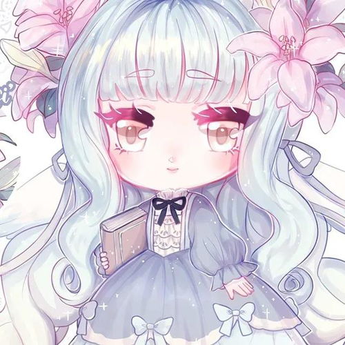 cg原画插画教程q版洛丽塔风格动漫女生人物插画
