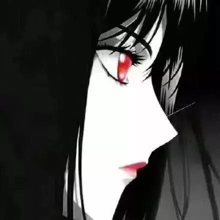 动漫头像黑暗丧系女生头像