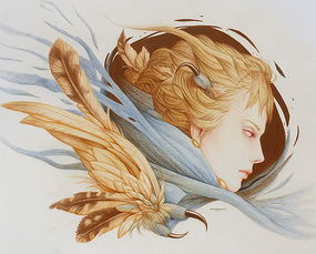 beautifulpencilportraitsbyjenniferhealy彩绘素描插画设计