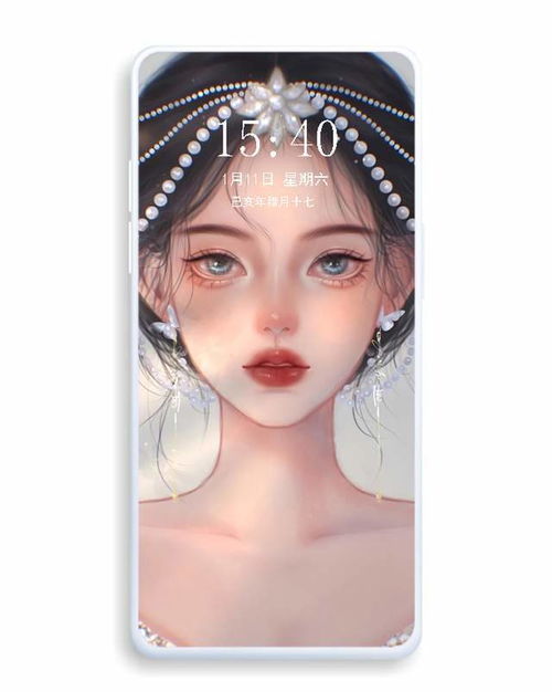 超美仙气女生插画壁纸,慢慢生活,慢慢热爱