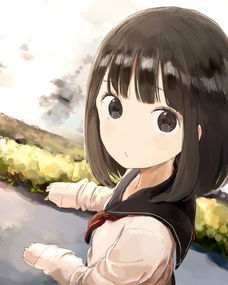 p站二次元插画少女头像手绘堆糖,美好生活研究所