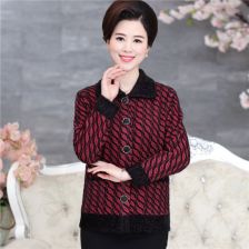 老年全棉衬衣女奶奶