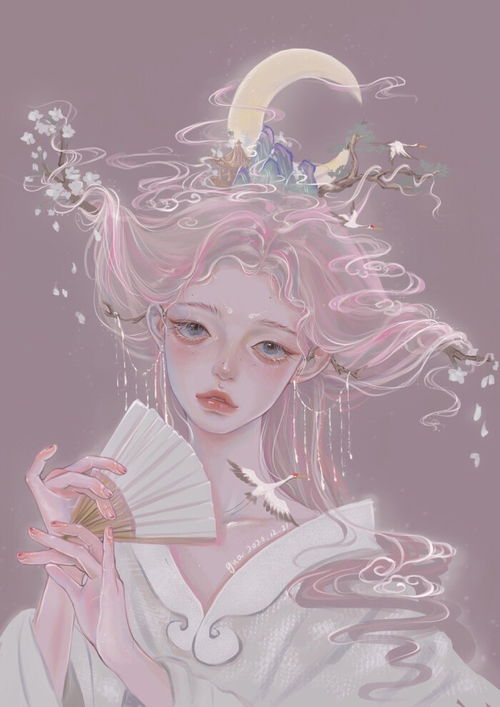 冷淡厌世风仙女,你喜欢这种画风吗