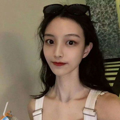 女生头像长发唯美侧脸女生
