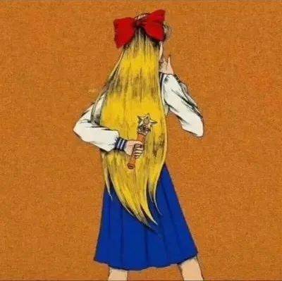 背影女头像小清新唯美女生头像