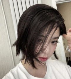 欧阳娜娜短发造型模样大变美的让人移不开眼