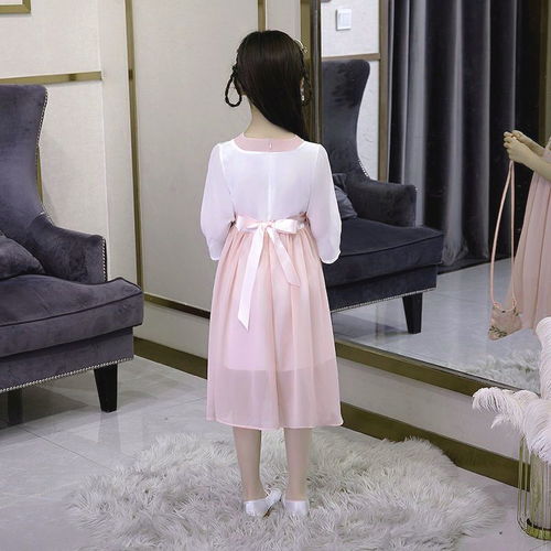 女童夏季新款古装汉服大儿童超仙襦裙小女孩中国风夏装连衣裙子