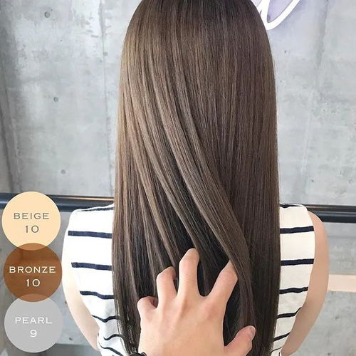 lisa回归棕发色2020年亚麻发色推荐,青木棕发色显白又高级