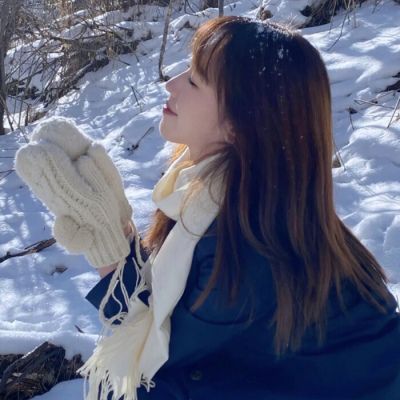 ins森系温柔女生头像