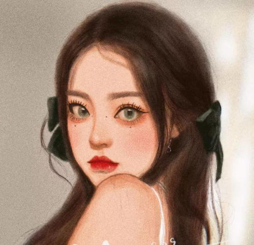 手绘头像短发女生头像幽默笑话