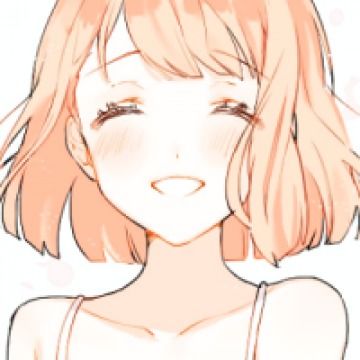 卡通头像女生唯美冷傲有气质来一波短发萌妹