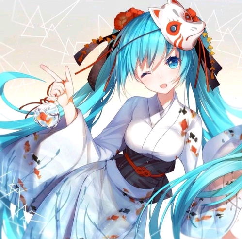头像女动漫冷酷霸气初音未来