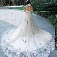 婚纱头像女生背影捧花微信头像图片大全