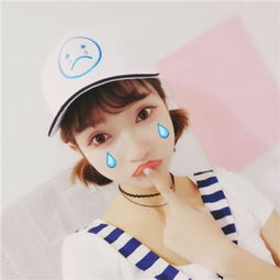 超可爱唯美女生头像2018精选我再狼狈不及她稍稍皱眉
