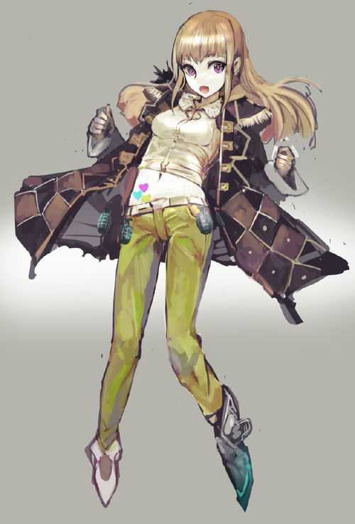 插画师uturo笔触干净利落,画面唯美的动漫美少女插画作品
