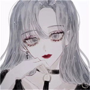 头像唯美女漫画情侣头像