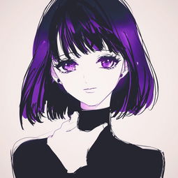 卡通微信头像女生冷淡动漫少女